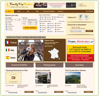 family trip finder